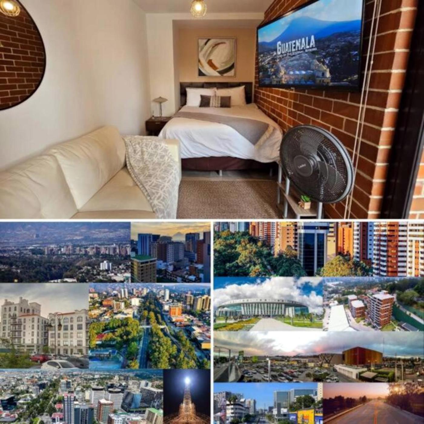 ¡Torre Modra Apartamento Moderno Atractiva Zona 4! Guatemala City Ngoại thất bức ảnh